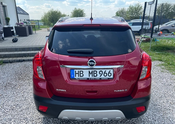 Opel Mokka cena 47900 przebieg: 133000, rok produkcji 2013 z Płock małe 667